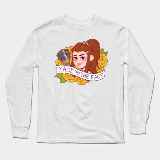 Overwatch Brigitte Mace to the Face Long Sleeve T-Shirt